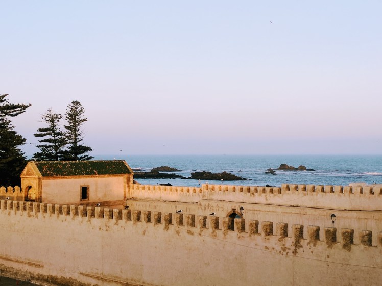 Essaouira Morocco beach from Madada Mogador rooftop
