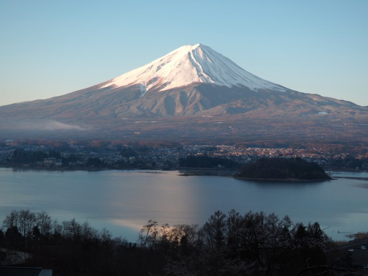 Mt Fuji from Hoshinoya fuji 7am